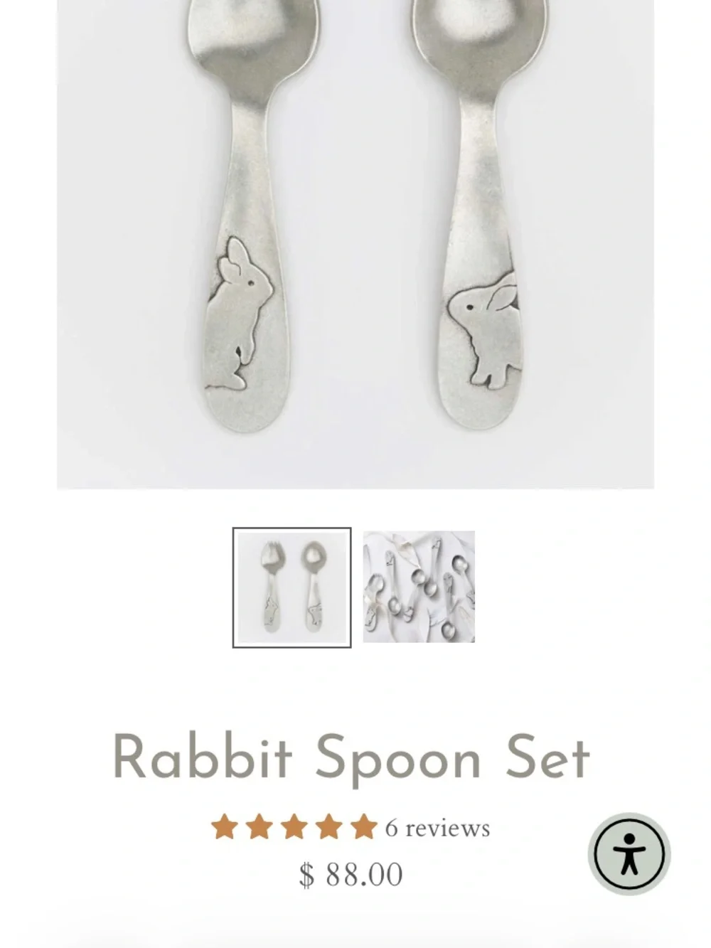 Pewter Baby Cutlery Set - Baby Beehive / Beehive Handmade